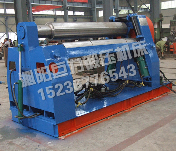 W11QX-16x2000- Inclined Down-adjusting 3 Roll Rolling Machine W11QX-16x2000- Inclined Down-adjusting 3 Roll Rolling Machine